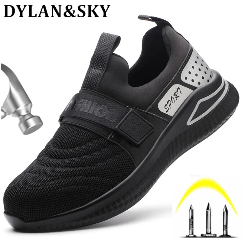New Steel Toe Shoes Work Sneakers Men Safety Shoes Puncture-Proof Security Industrial Shoes Lightweight Work Shoes Dropshipping
New Steel Toe Shoes Work Sneakers Men Safety Shoes Puncture-Proof Security Industrial Shoes Lightweight Work Shoes Dropshipping
