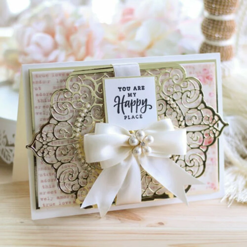 Invitation card DIY combined metal cutting die scrapbook decorative die process die cutting
Invitation card DIY combined metal cutting die scrapbook decorative die process die cutting