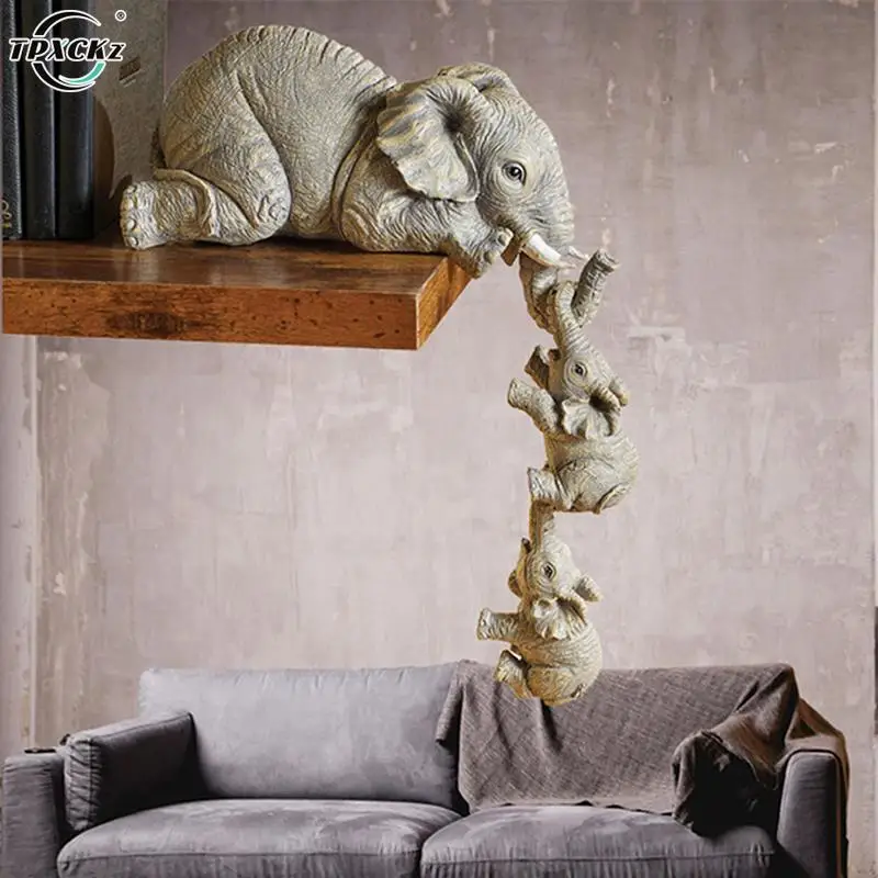 Cute Elephant Figurines Elephant Holding Baby Elephant Resin Crafts Home Furnishing Gift Maternal Love Animal Figures
Cute Elephant Figurines Elephant Holding Baby Elephant Resin Crafts Home Furnishing Gift Maternal Love Animal Figures
