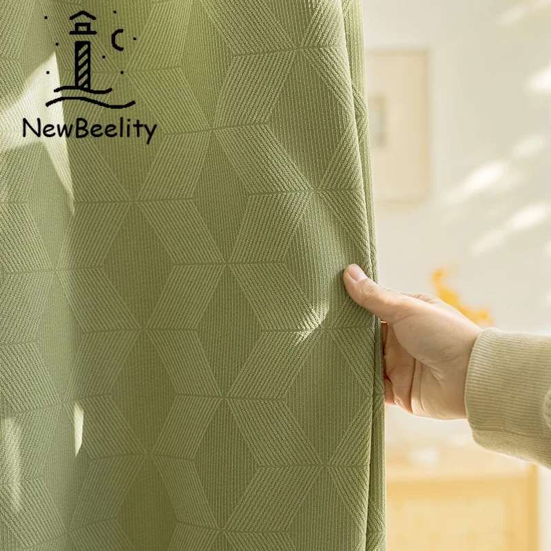 Diamond Curtains for Living Dining Room Bedroom Grid Cardamom Green Water Cube Thickened Heat Insulation Blackout Curtains
Diamond Curtains for Living Dining Room Bedroom Grid Cardamom Green Water Cube Thickened Heat Insulation Blackout Curtains