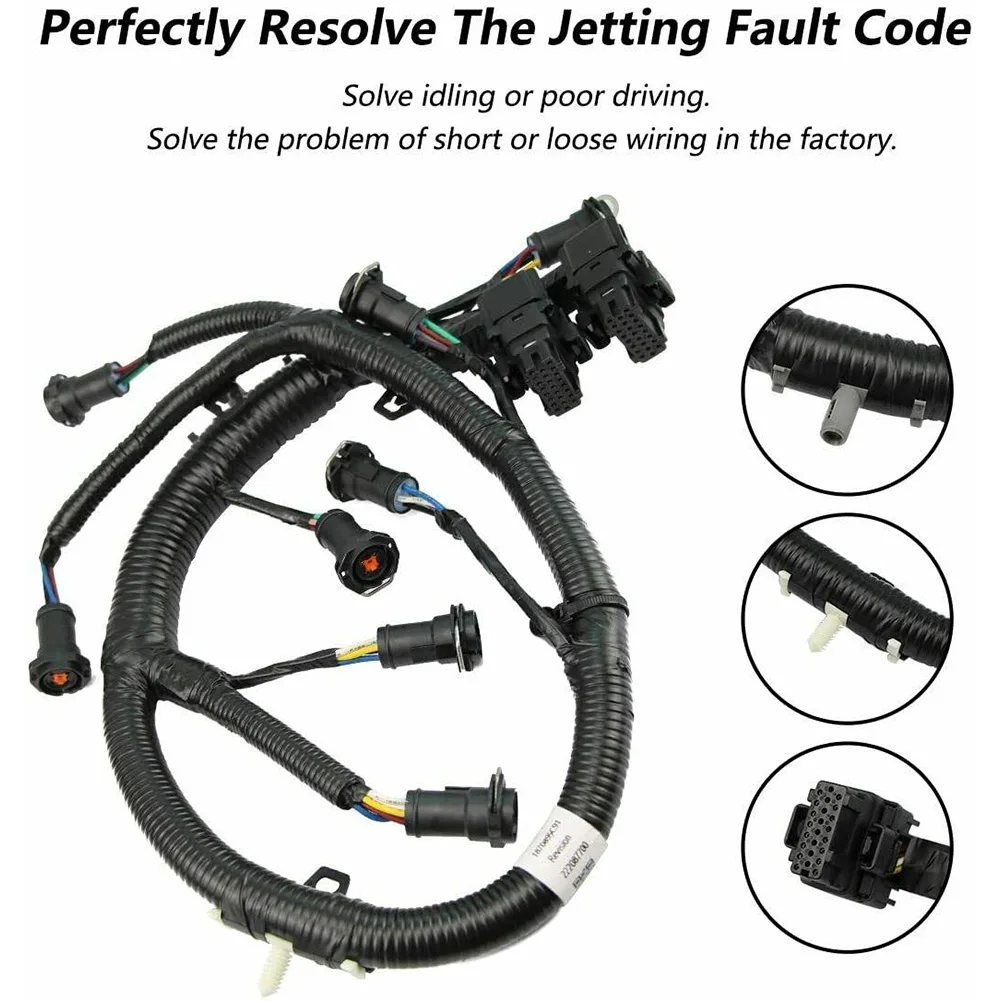 For Ford 6.0L Engine FICM Engine Wiring Harness F250/F350/F450/F550 5C3Z9D930A For Excursion 6.0L 04-05 F550 6.0L 03-2007
For Ford 6.0L Engine FICM Engine Wiring Harness F250/F350/F450/F550 5C3Z9D930A For Excursion 6.0L 04-05 F550 6.0L 03-2007