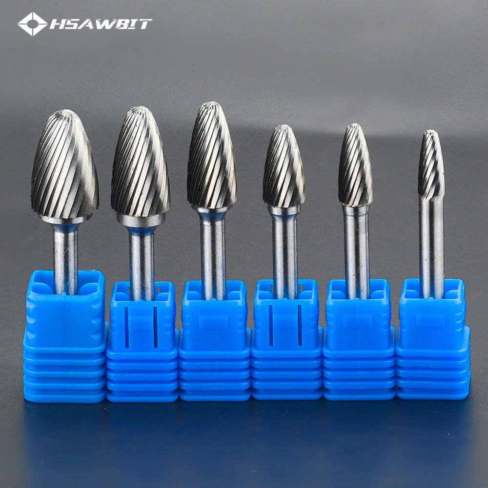 F Type Head Tungsten Carbide Rotary File Tools Drill Milling Carving Bits Tools Point Burr Die Grinder Abrasive
F Type Head Tungsten Carbide Rotary File Tools Drill Milling Carving Bits Tools Point Burr Die Grinder Abrasive