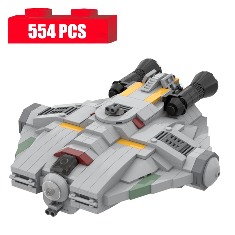Space War Rebelsed Wraith VCX-100 Light Transport Ship Building Blocks Ghost Battleship Military Weapon Bricks Toys Gifts
Space War Rebelsed Wraith VCX-100 Light Transport Ship Building Blocks Ghost Battleship Military Weapon Bricks Toys Gifts