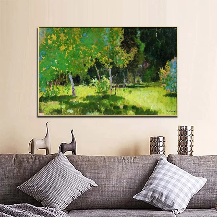 Картина масляная на холсте «Сад Исаака Левитана» 
Картина масляная на холсте «Сад Исаака Левитана»