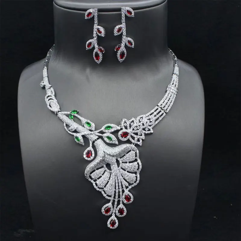 Luxury Quality Jewelry Cubic Zzirconia Jewelry Set Trendy Flowers Accessories for Women Jewelry Accessories Wedding Accessories
Luxury Quality Jewelry Cubic Zzirconia Jewelry Set Trendy Flowers Accessories for Women Jewelry Accessories Wedding Accessories