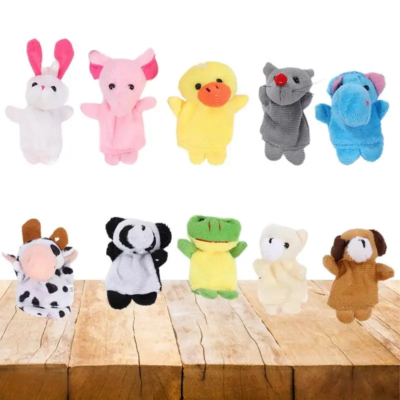 Finger Puppets Set 10 Pcs Mini Animal Finger Puppets Soft Dolls Props Toys Easter Basket Stuffers Games Show Photography Puppets
Finger Puppets Set 10 Pcs Mini Animal Finger Puppets Soft Dolls Props Toys Easter Basket Stuffers Games Show Photography Puppets