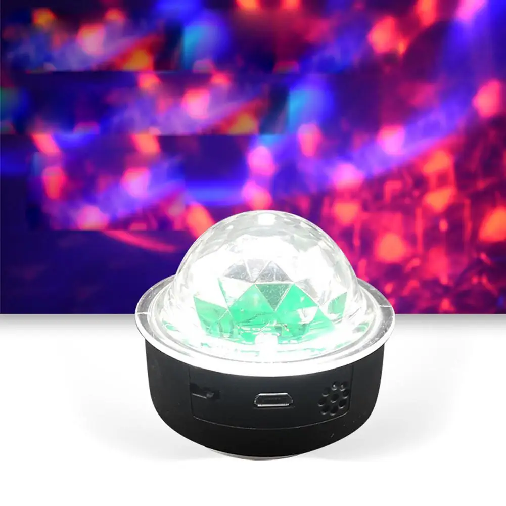 Sound Activated Rotating Disco Ball Party Lights 6W RGB LED Stage Lights Laser Projector Light For Christmas Wedding Festival
Sound Activated Rotating Disco Ball Party Lights 6W RGB LED Stage Lights Laser Projector Light For Christmas Wedding Festival