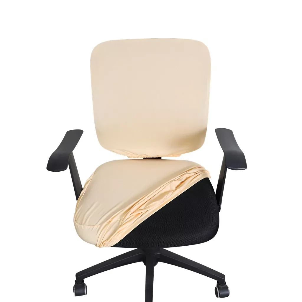 Office Chair Cover Solid Computer Chair Cover Spandex Stretch Armchair Seat Case 2 Pieces Removable and Washable
Office Chair Cover Solid Computer Chair Cover Spandex Stretch Armchair Seat Case 2 Pieces Removable and Washable