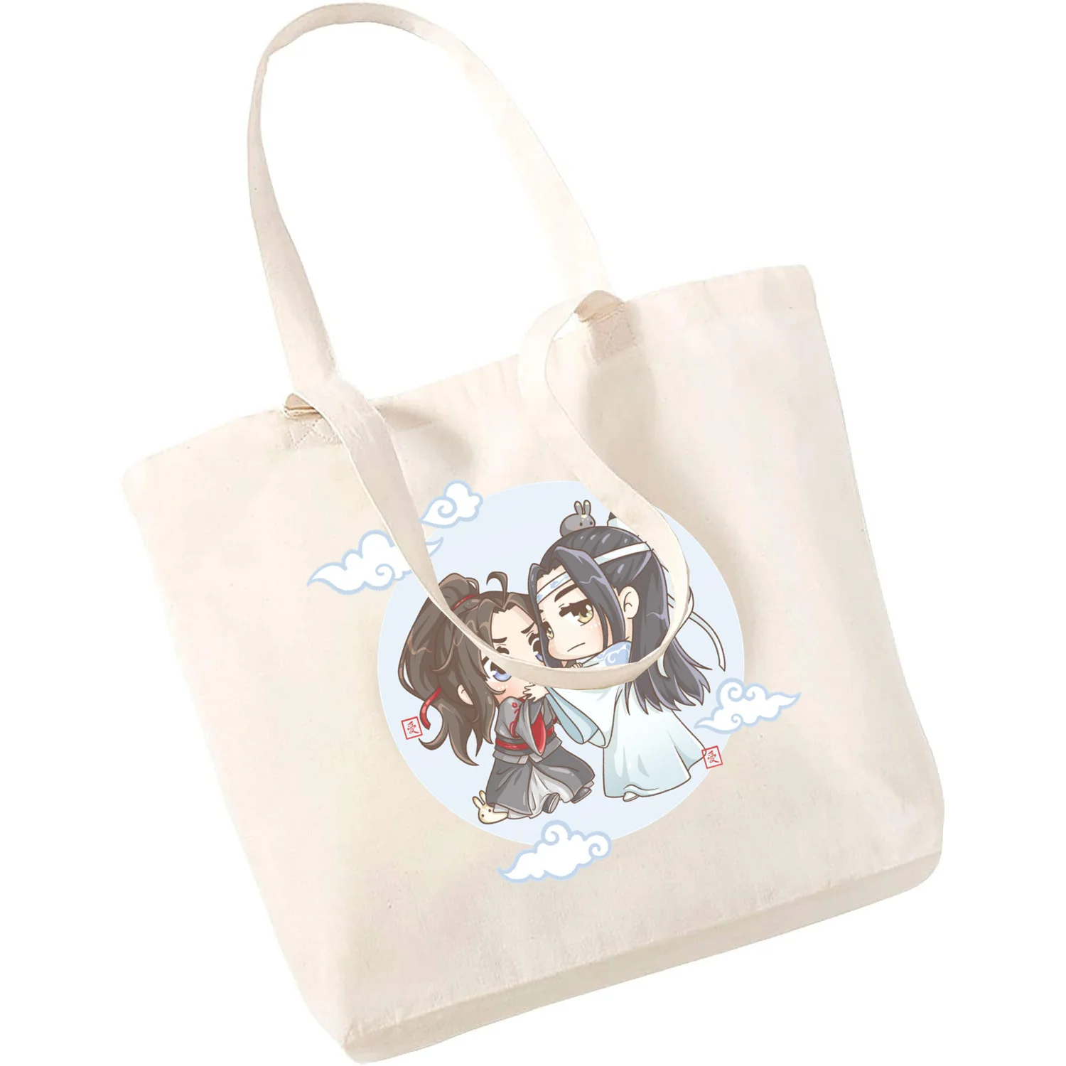 Mo Dao Zu Shi The Untamed Lan WangJi Wei Wu Xian Art CanvasBag Totes Simple Print Shopping Bags Girls Life Casual Pacakge
Mo Dao Zu Shi The Untamed Lan WangJi Wei Wu Xian Art CanvasBag Totes Simple Print Shopping Bags Girls Life Casual Pacakge