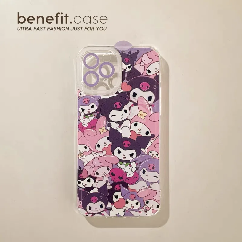 Variety Sanrio Kuromi Melody iPhone 13 13Pro 13Promax 12 12 Pro Max 11 Pro X XS MAX XR 7 8 Plus Clear Soft Case
Variety Sanrio Kuromi Melody iPhone 13 13Pro 13Promax 12 12 Pro Max 11 Pro X XS MAX XR 7 8 Plus Clear Soft Case