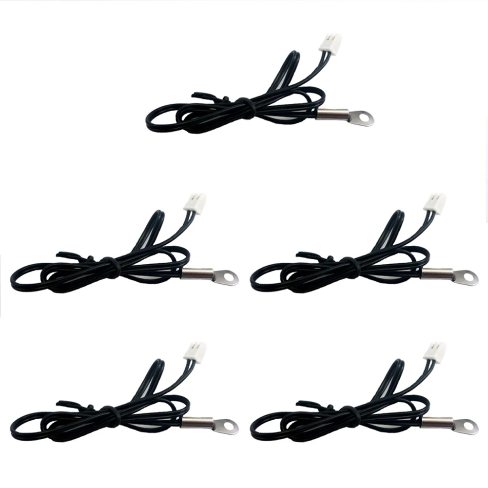 5Pcs 50Cm NTC Thermistor Temperature Sensor 5X25Mm Waterproof Probe Wire B3950 10K 1% NTC W1209 W1401 Cable, Type B
5Pcs 50Cm NTC Thermistor Temperature Sensor 5X25Mm Waterproof Probe Wire B3950 10K 1% NTC W1209 W1401 Cable, Type B