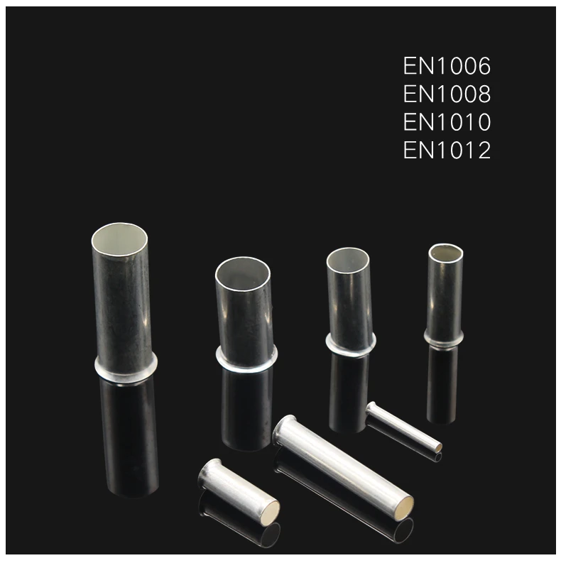 EN1006/1008/1010/1012 неизолированные соединительные зажимы для проводов, клемма для электрических кабелей, обжимная Клемма с медными неизолированн...
EN1006/1008/1010/1012 неизолированные соединительные зажимы для проводов, клемма для электрических кабелей, обжимная Клемма с медными неизолированн...