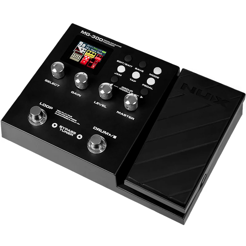 MG300 electric guitar effector guitar Synthetic effect with pedal guitar processor
MG300 electric guitar effector guitar Synthetic effect with pedal guitar processor