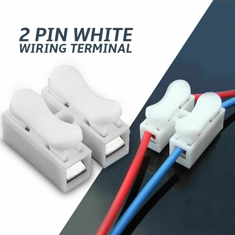 100pcs/Set Electrical Cable Connectors Quick Splice Lock Wire Terminals Self Locking Adapter High-Quality Terminal Blocks
100pcs/Set Electrical Cable Connectors Quick Splice Lock Wire Terminals Self Locking Adapter High-Quality Terminal Blocks