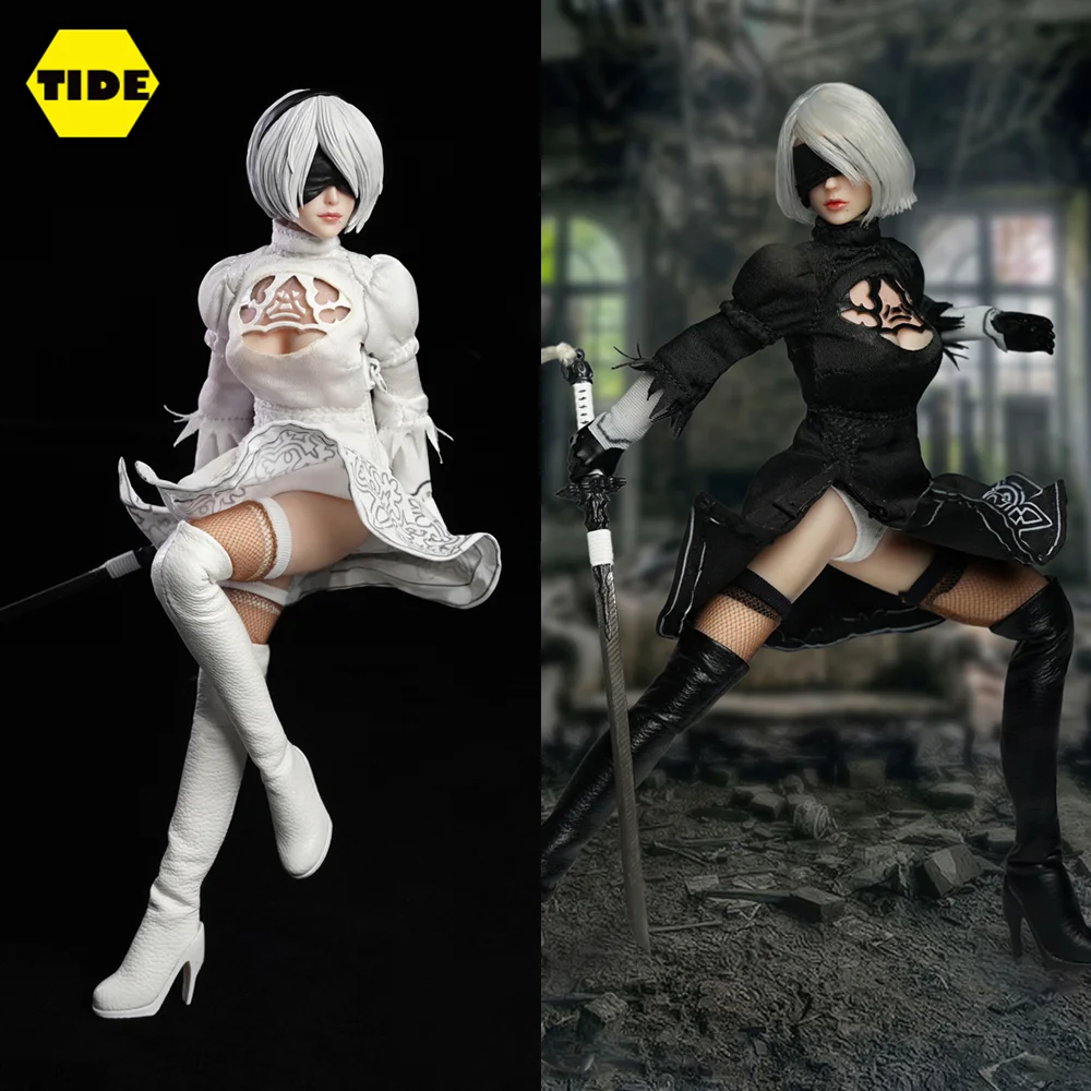 Супер утка SDMINI001 1/12 NieR искусственная 2B девочка-сестра голова Лепка одежда подходит для 12 дюймов TBLeague PHMB2018-T01 экшн-фигурка
Супер утка SDMINI001 1/12 NieR искусственная 2B девочка-сестра голова Лепка одежда подходит для 12 дюймов TBLeague PHMB2018-T01 экшн-фигурка