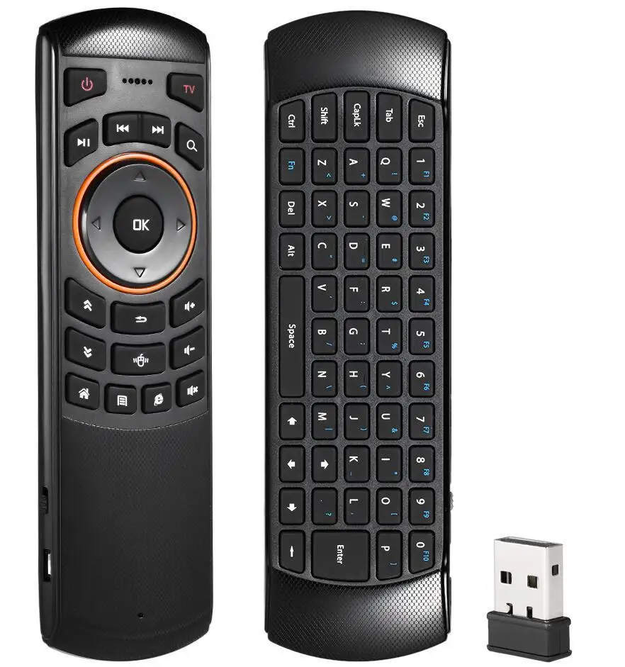 Handheld Remote Control 6 Gxes Gyroscope for Mini PC TV Box X6 Mini 2.4GHz Wireless QWERTY Keyboard Air Mouse
Handheld Remote Control 6 Gxes Gyroscope for Mini PC TV Box X6 Mini 2.4GHz Wireless QWERTY Keyboard Air Mouse