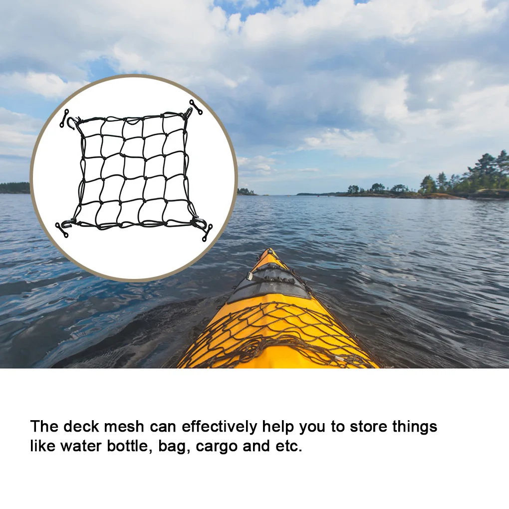 Kayak Deck Cargo Net Washable Water Bottle Storaging Mesh Accessories Car Trunk Net Elastic Luggage Net Cargo Organizer
Kayak Deck Cargo Net Washable Water Bottle Storaging Mesh Accessories Car Trunk Net Elastic Luggage Net Cargo Organizer
