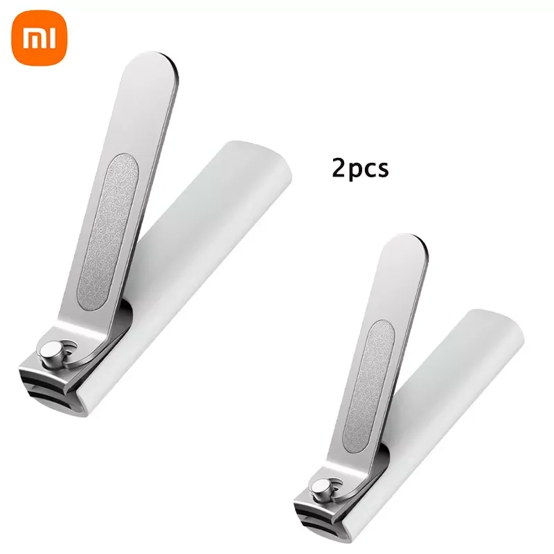 

Xiaomi Mijia Stainless Steel Nail Clippers With Anti-splash cover Trimmer Pedicure Care Nail Clippers Professional File Nail Cli
