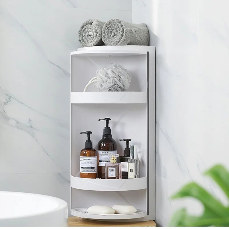 360 Degree Rotating Cosmetic Desktop Storage Box Triangular Wall Mount Bathroom Toiletries Organizer Multi-layer Sundries Shelf
360 Degree Rotating Cosmetic Desktop Storage Box Triangular Wall Mount Bathroom Toiletries Organizer Multi-layer Sundries Shelf