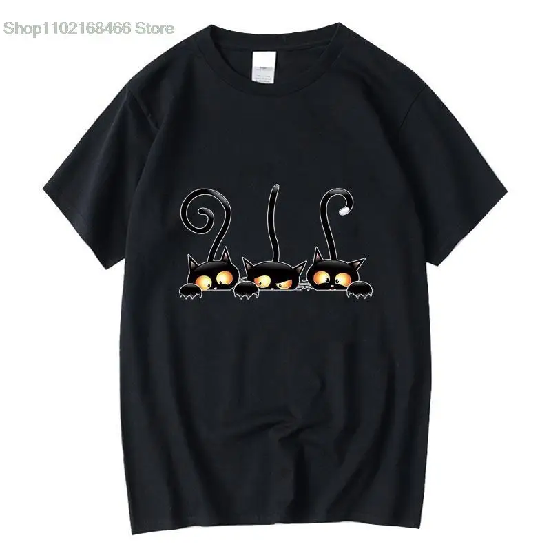 Men's T-shirt 100%cotton funny 3 kittens Print summer loose cool o-neck t shirt for men short sleeve t-shirt male top tees
Men's T-shirt 100%cotton funny 3 kittens Print summer loose cool o-neck t shirt for men short sleeve t-shirt male top tees