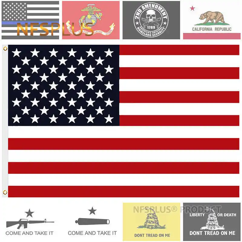 American Flags USA 3x5 ft Stars and Stripes California Marine US National Flag Banner United States Decoration Celebration Sport
American Flags USA 3x5 ft Stars and Stripes California Marine US National Flag Banner United States Decoration Celebration Sport
