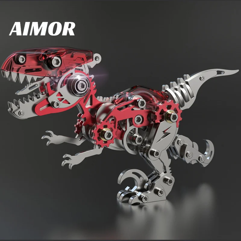 Aimor Mechanical Dinosaur Toy Metal Assembly Model 3D Stereo Jigsaw Creative Handmade Diy Gift Tabletop Decoration Iitems
Aimor Mechanical Dinosaur Toy Metal Assembly Model 3D Stereo Jigsaw Creative Handmade Diy Gift Tabletop Decoration Iitems
