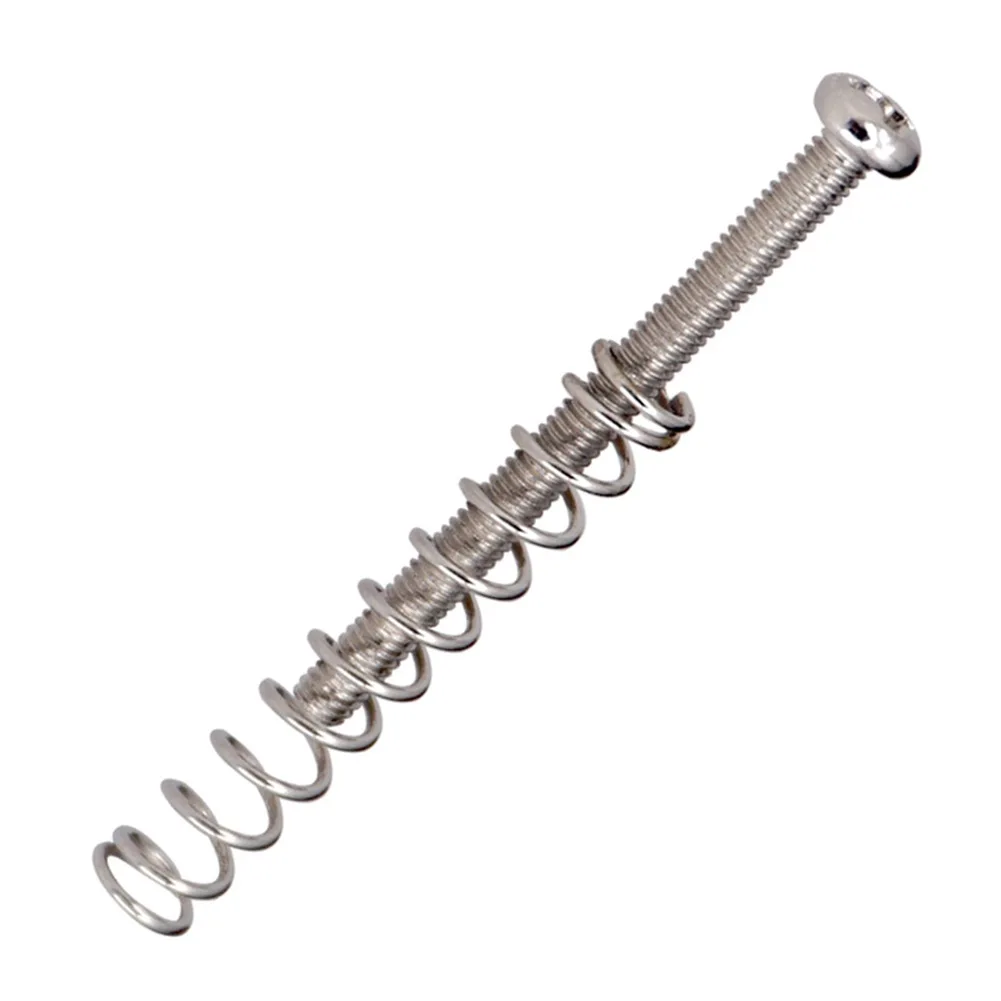 4Pcs Guitar Humbucker Pickup Screws And Springs M3x30MM In Chrome Black Or Gold Bolts For Electric Guitar Musical Instrument
4Pcs Guitar Humbucker Pickup Screws And Springs M3x30MM In Chrome Black Or Gold Bolts For Electric Guitar Musical Instrument