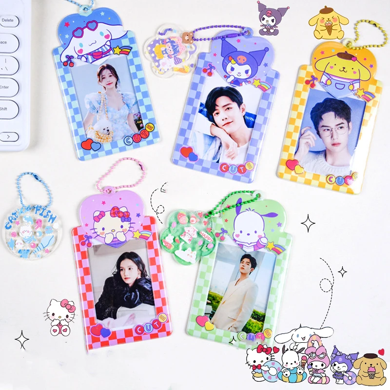 Sanrio Card Sleeve Kawaii Kuromi My Melody Cinnamoroll Cartoon Anime Cute Keychain Student Meal Card Sleeve Toys For Girls
Sanrio Card Sleeve Kawaii Kuromi My Melody Cinnamoroll Cartoon Anime Cute Keychain Student Meal Card Sleeve Toys For Girls