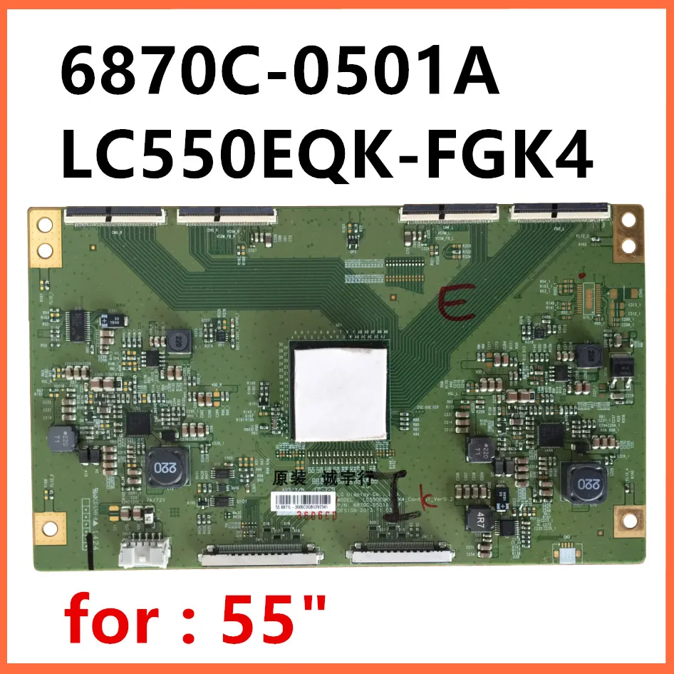 6870C-0501A LC550EQK-FGK4 T-CON board for Sony KD-55X8500B 55 inch TV repair card 6870C-0501 LC550EQK
6870C-0501A LC550EQK-FGK4 T-CON board for Sony KD-55X8500B 55 inch TV repair card 6870C-0501 LC550EQK