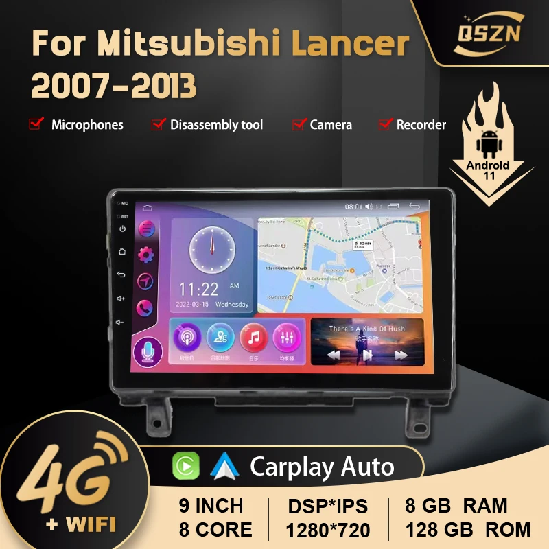 

Автомагнитола Carplay, Android 11,0, GPS, IPS, мультимедийный плеер для Opel Astra H 2004, 2005- 2014, 2din, Авторадио с камерой 360, 8-ядерным процессором