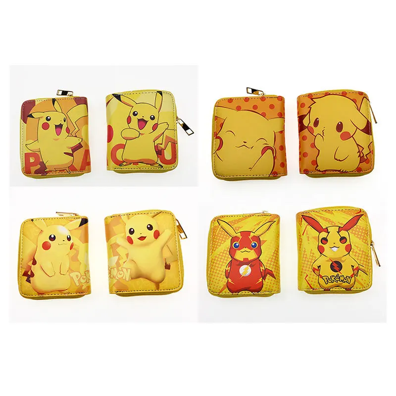 Pokémon Short Pikachu Coin Purse New Cartoon Anime Zipper Small Wallet Fashion Credit Card Bag Boys and Girls Birthday Gifts
Pokémon Short Pikachu Coin Purse New Cartoon Anime Zipper Small Wallet Fashion Credit Card Bag Boys and Girls Birthday Gifts
