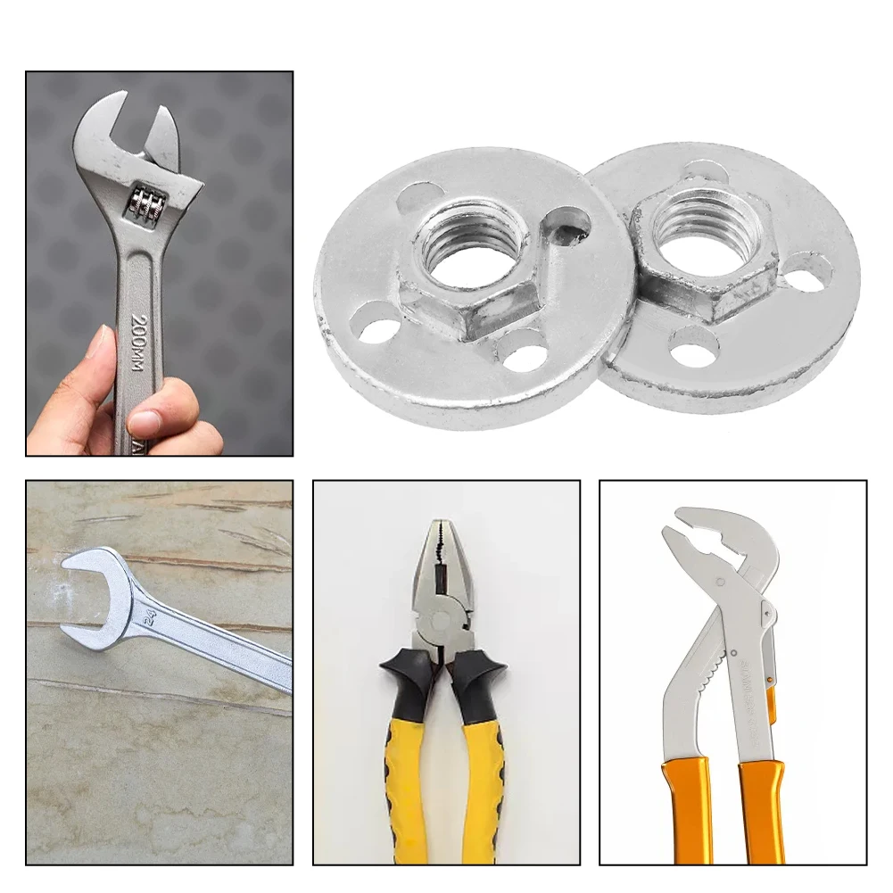 2pcs Angle Grinder Pressure Plate Cover HexNut For 100 Type Angle Grinder Polisher Removing Open-end Wrenches Vise Power Tool
2pcs Angle Grinder Pressure Plate Cover HexNut For 100 Type Angle Grinder Polisher Removing Open-end Wrenches Vise Power Tool