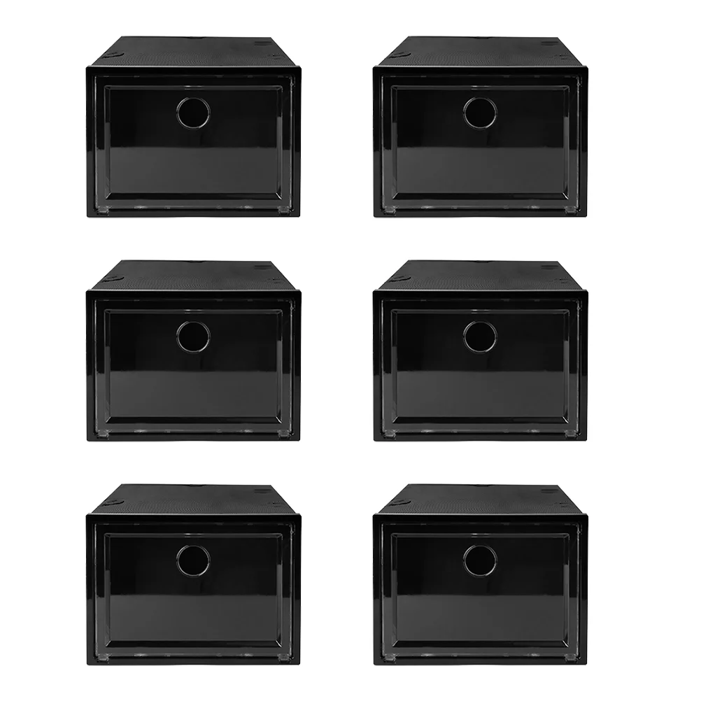 6Pcs Home Sundry Storage Box Plastic Shoes Storage Boxes for Home
6Pcs Home Sundry Storage Box Plastic Shoes Storage Boxes for Home