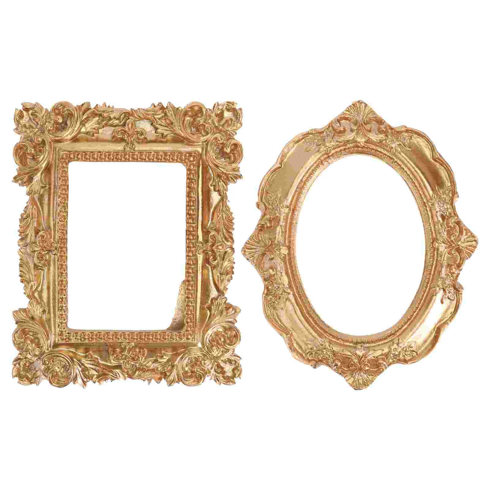 Frame Photo Pictureframes Vintage Baroque Resin Holder Carved Display Golden Royal Ovalbooth Wedding Small Tiny Retro Earrings
Frame Photo Pictureframes Vintage Baroque Resin Holder Carved Display Golden Royal Ovalbooth Wedding Small Tiny Retro Earrings