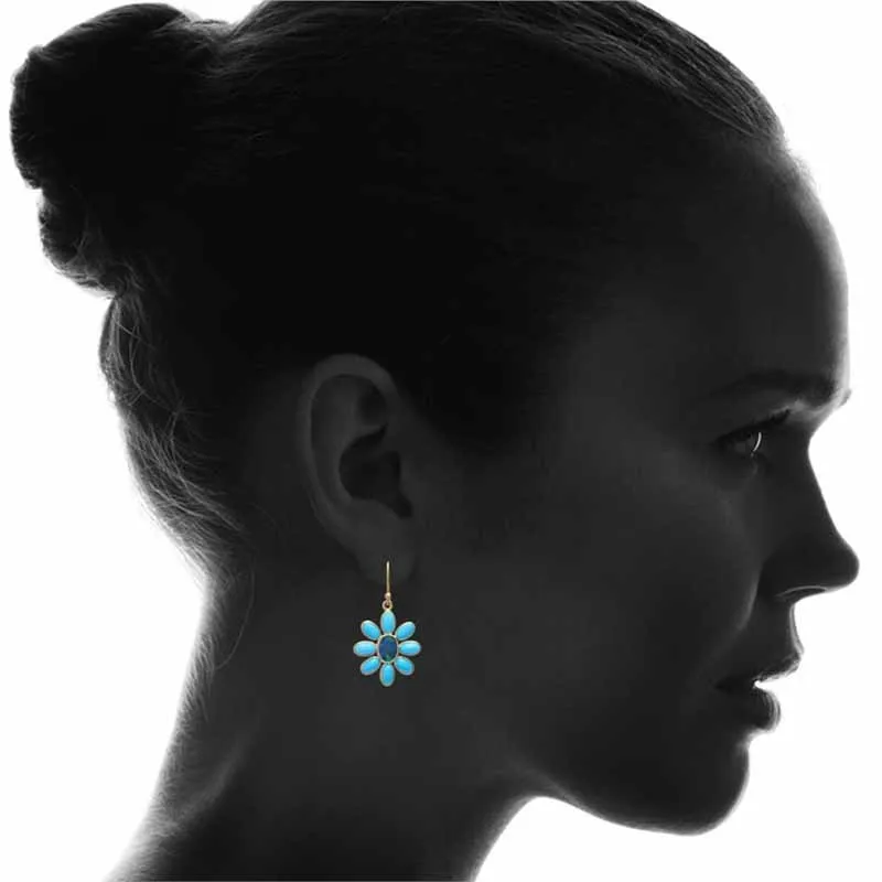 Dongdong New Fashion Flower Long Earrings Blue Fake Fire Opal Earrings Women's Party Jewelry Accessories
Dongdong New Fashion Flower Long Earrings Blue Fake Fire Opal Earrings Women's Party Jewelry Accessories