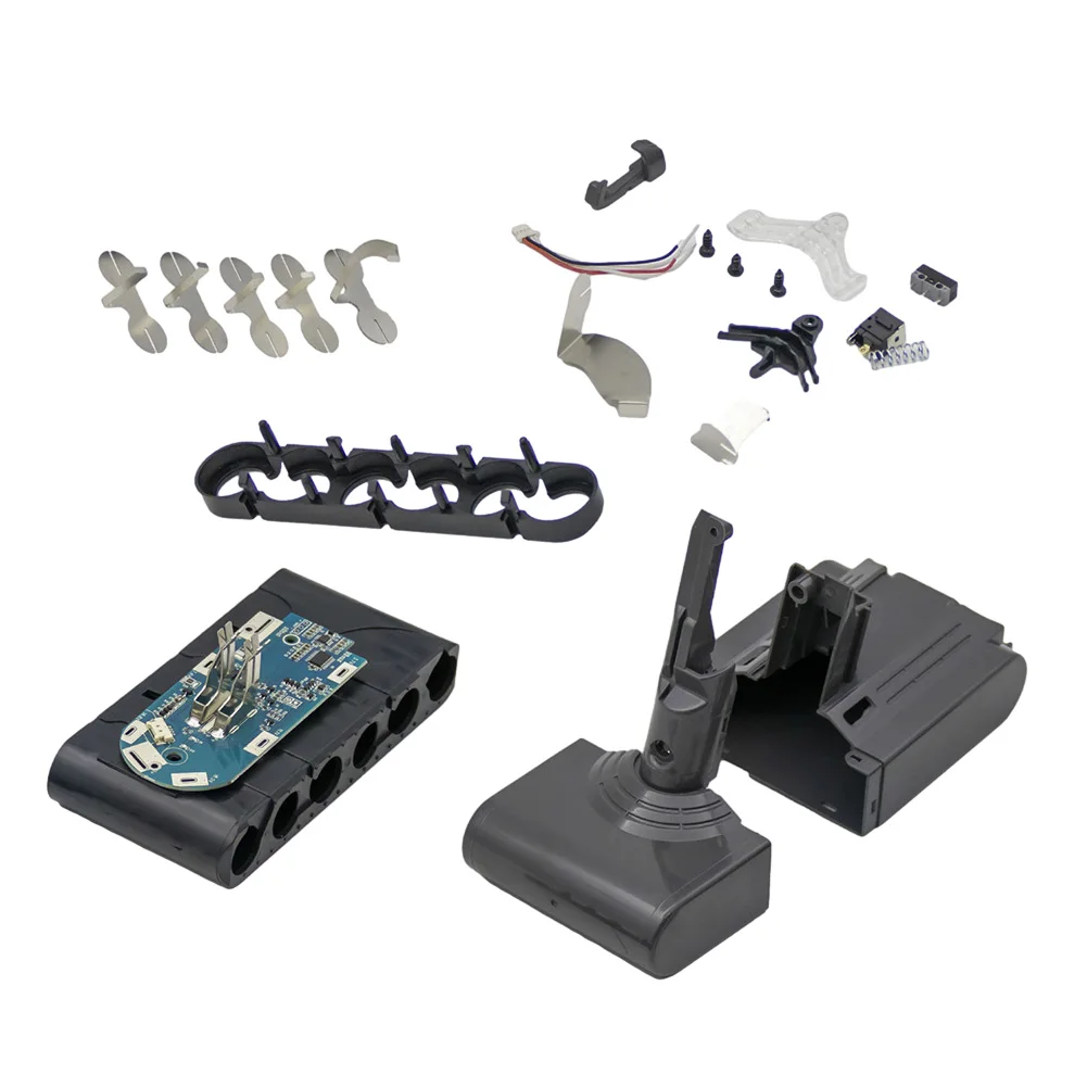 Battery Shell Circuit Board PCB Battery Plastic Case For V7 21700 Vacuum Cleaner Replacement Power Tool Batteries Case
Battery Shell Circuit Board PCB Battery Plastic Case For V7 21700 Vacuum Cleaner Replacement Power Tool Batteries Case