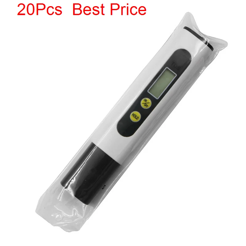 20Pcs/lot 0-9990 ppm Measurement Multifunctional Water Purity TDS Digital Water Quality Tester Pen Check Temperature 
20Pcs/lot 0-9990 ppm Measurement Multifunctional Water Purity TDS Digital Water Quality Tester Pen Check Temperature