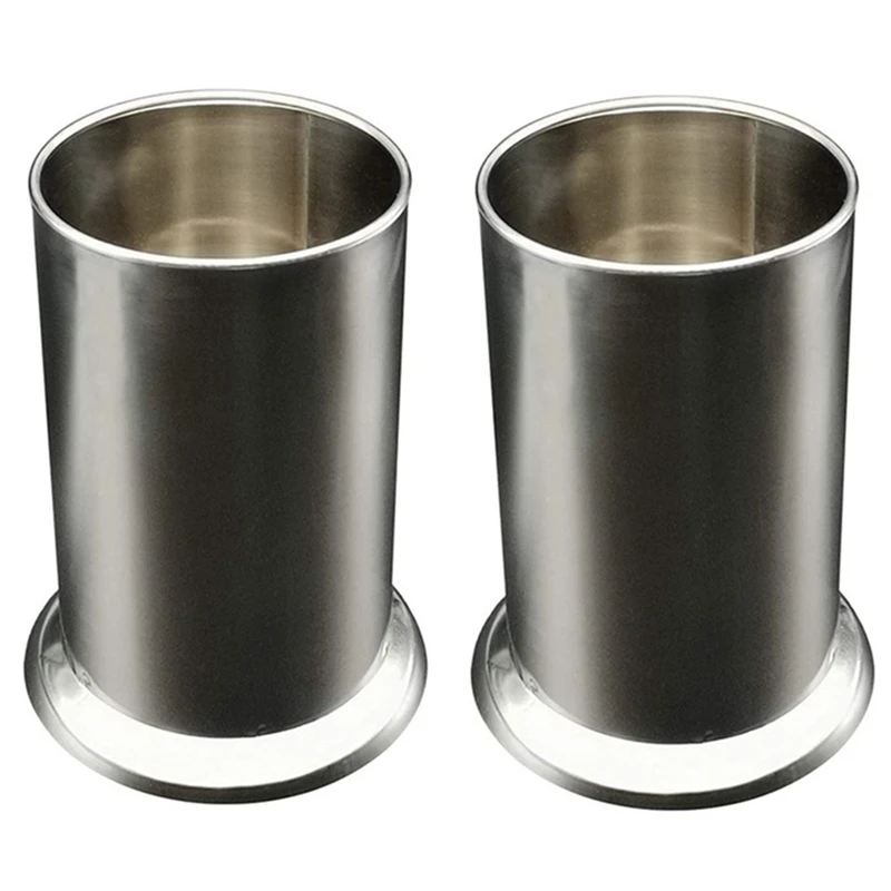 2X Stainless Steel Straw Holder, Counter-Top Straw Dispenser, Cutlery Organizer, Spoons Forks Chopsticks Storage
2X Stainless Steel Straw Holder, Counter-Top Straw Dispenser, Cutlery Organizer, Spoons Forks Chopsticks Storage