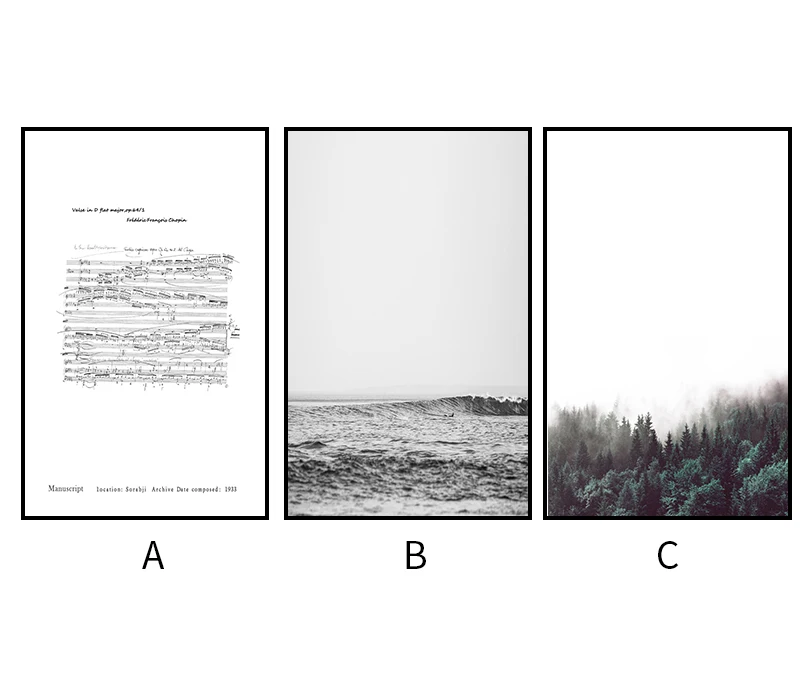 HAOCHU Sheet Music Wood Sea Bedroom Wall Decoration Poster Canvas Printing For The Living Room Art Oil Painting Home Decor
HAOCHU Sheet Music Wood Sea Bedroom Wall Decoration Poster Canvas Printing For The Living Room Art Oil Painting Home Decor