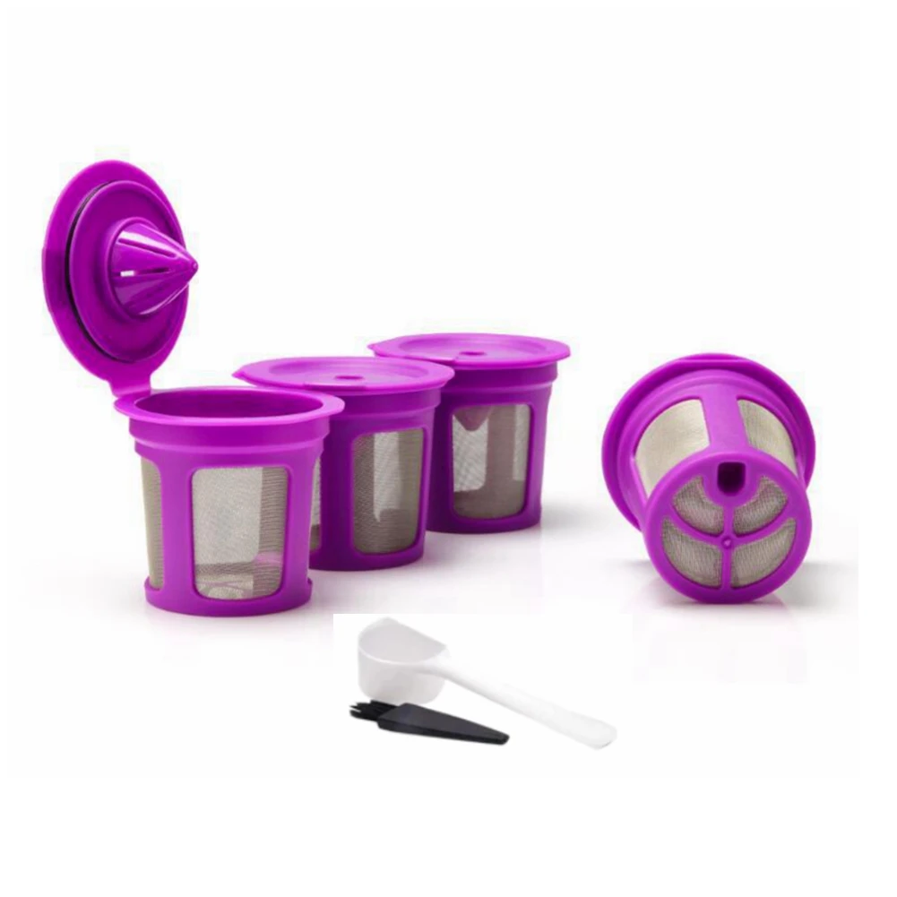 Refillable Coffee Filter Cup Reusable Coffee Pod Filled Capsule for Keurig 2.0 1.0 K Cup Coffee Makers,Purple
Refillable Coffee Filter Cup Reusable Coffee Pod Filled Capsule for Keurig 2.0 1.0 K Cup Coffee Makers,Purple