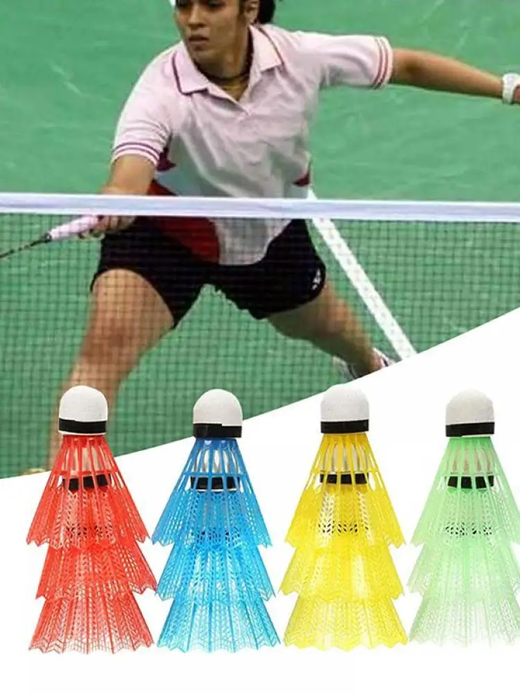 Outdoor Sports Activity Supplies Color Shuttlecock Portable Plastic Training Badminton 12pcs/Set
Outdoor Sports Activity Supplies Color Shuttlecock Portable Plastic Training Badminton 12pcs/Set