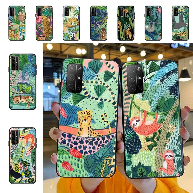 Cute Cartoon Anime Sloth Leopard Phone Case for Huawei Honor 10 i 8X C 5A 20 9 10 30 lite pro Voew 10 20 V30
Cute Cartoon Anime Sloth Leopard Phone Case for Huawei Honor 10 i 8X C 5A 20 9 10 30 lite pro Voew 10 20 V30