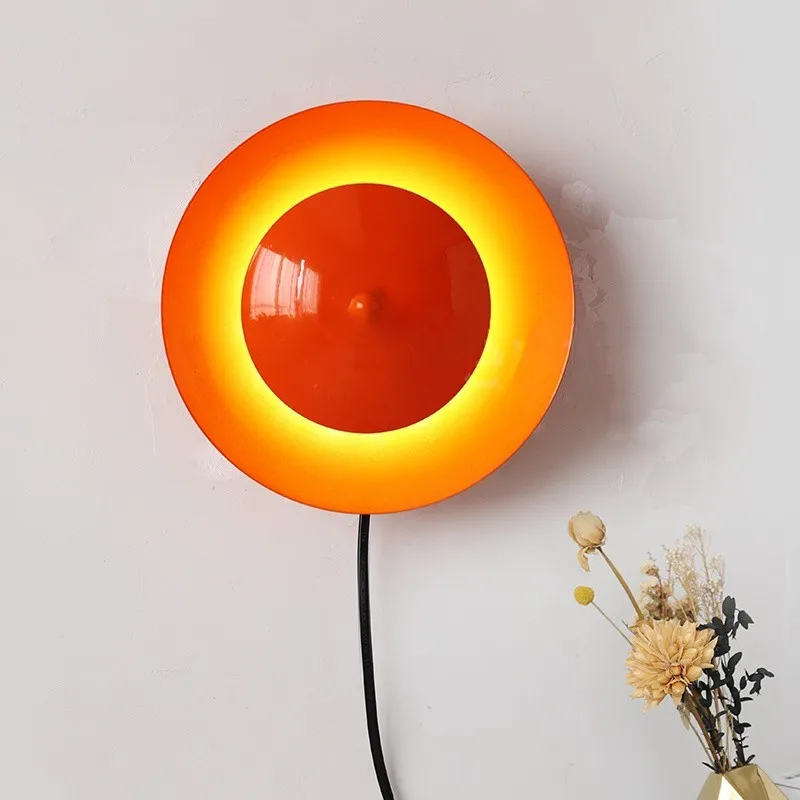 Italian disc wall light designer coloured lamp Bedroom Bedside Lamp Dining Room Cafe Homestay Decor livinv room decoration light
Italian disc wall light designer coloured lamp Bedroom Bedside Lamp Dining Room Cafe Homestay Decor livinv room decoration light