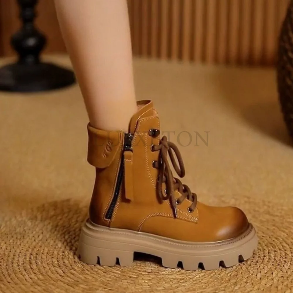 Women Black Thick Soled Ankle Boots Platform Square High Heel Women and Lower Leg Snow Short Patent PU Leather Round Head
Women Black Thick Soled Ankle Boots Platform Square High Heel Women and Lower Leg Snow Short Patent PU Leather Round Head