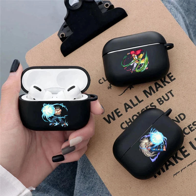 Soft Silicone Case for Airpods Pro 2 3 1 Anime Yu Yu Hakusho Yuusuke Hiei Kurama Kazuma Botan Bluetooth Earphone Cases Cover
Soft Silicone Case for Airpods Pro 2 3 1 Anime Yu Yu Hakusho Yuusuke Hiei Kurama Kazuma Botan Bluetooth Earphone Cases Cover