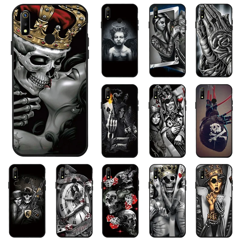 Realme 8i Case Cool Skull Phone Case For Oppo Realme C21Y Case Realme GT Neo2 Q3 X7 7 8 Pro C21 C17 C15 C12 Q3i 5 5i 5s Covers
Realme 8i Case Cool Skull Phone Case For Oppo Realme C21Y Case Realme GT Neo2 Q3 X7 7 8 Pro C21 C17 C15 C12 Q3i 5 5i 5s Covers