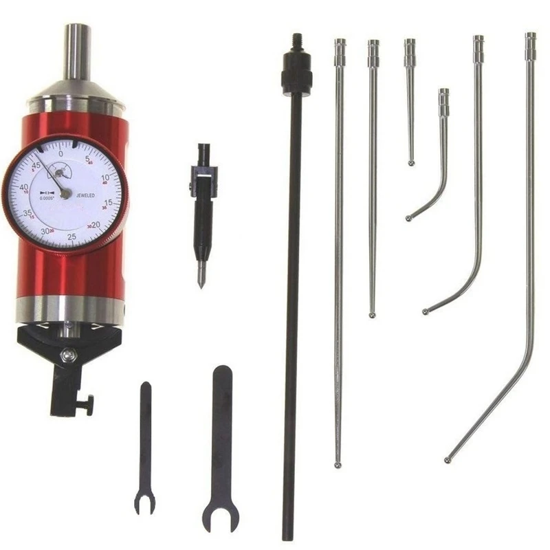 Accuracy Centering Indicator Gauge 0-3mm/0.12in 0.01mm/0.0004in 100/4 200/8 Center Lever Meter Coaxial Dial Test
Accuracy Centering Indicator Gauge 0-3mm/0.12in 0.01mm/0.0004in 100/4 200/8 Center Lever Meter Coaxial Dial Test
