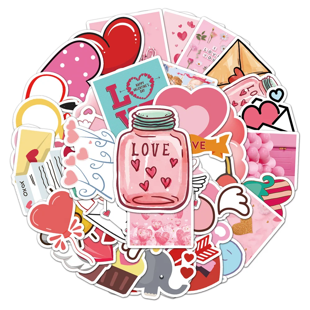 10/30/50PCS Valentine's Day 'I Love You' Cartoon Cute Stickers for Toys Luggage Laptop IPad Gifts Waterproof Stickers Wholesale
10/30/50PCS Valentine's Day 'I Love You' Cartoon Cute Stickers for Toys Luggage Laptop IPad Gifts Waterproof Stickers Wholesale