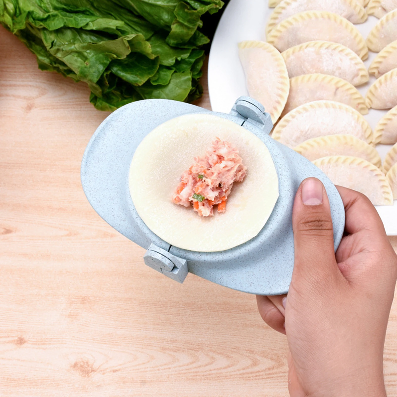 Dumpling Maker Manual Dumplings Dough Cutter Mold Multifunction Bake Cooking Pastry Machine Molds Kitchen Accessories EL
Dumpling Maker Manual Dumplings Dough Cutter Mold Multifunction Bake Cooking Pastry Machine Molds Kitchen Accessories EL