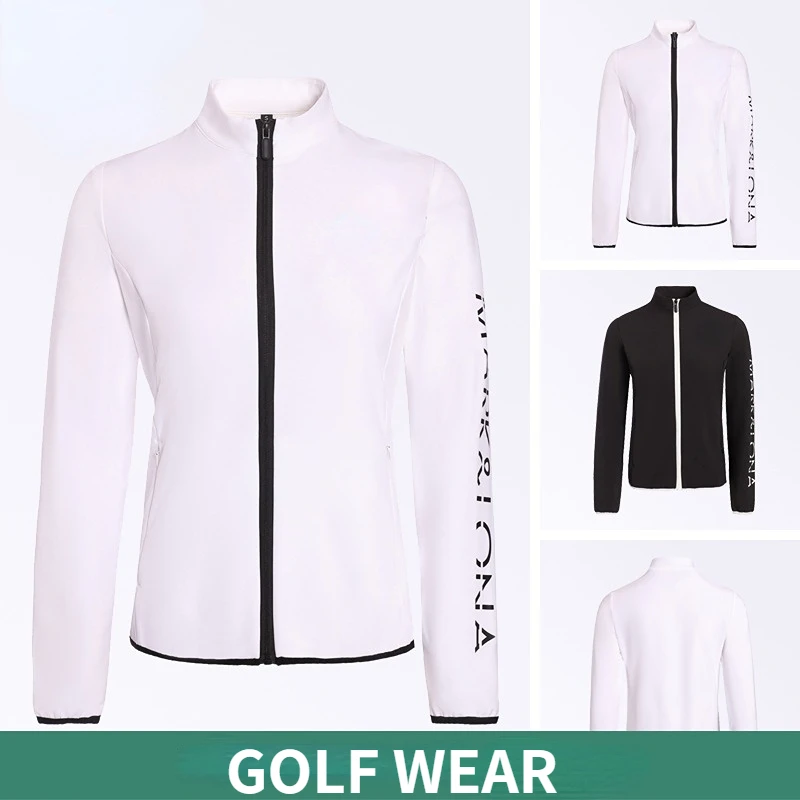 22Winter New Golf Clothing Women's Jacket Plus Velvet Warm Long-sleeved Top Sport Fashion Slim GOLF Windbreaker Jacket Glof Wear
22Winter New Golf Clothing Women's Jacket Plus Velvet Warm Long-sleeved Top Sport Fashion Slim GOLF Windbreaker Jacket Glof Wear